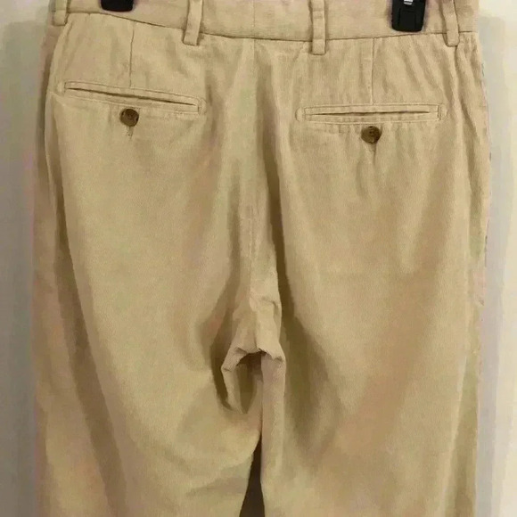 Vineyard Vines Harmon Mens beige corduroy pants 32x32 - Picture 5 of 7